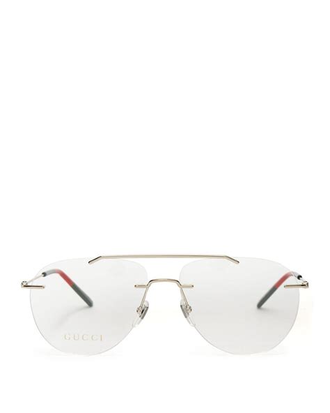 gucci prescription glasses pink|Gucci aviator prescription sunglasses.